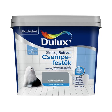 Dulux Simply Refresh csempefesték több színben 0,75 liter
