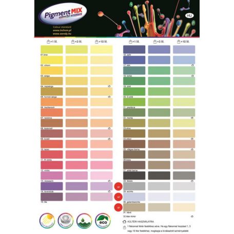 Pigment MIX univerzális színezőpaszta 80ml